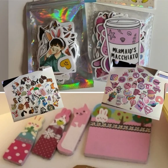RESERVED Sticker Bundle + page markers - Picture 1 of 1